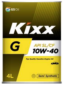 KIXX G 10w40  4л. SL/CF п/синтетика, масло моторное